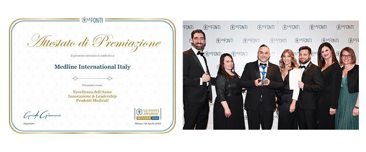 Medline Italy Premiata Eccellenza Dell Anno Innovazione Leadership