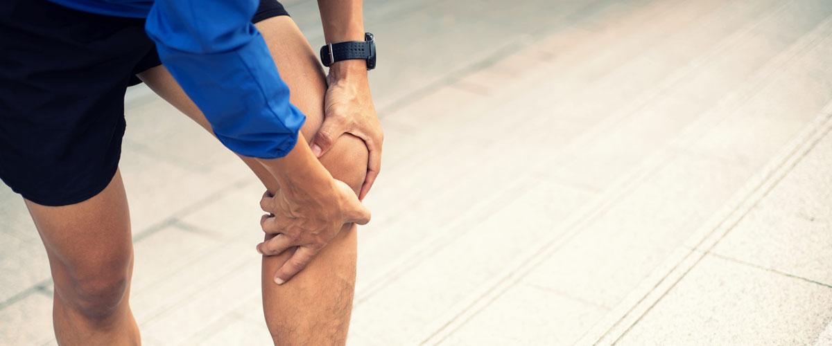 Athlete knee pain