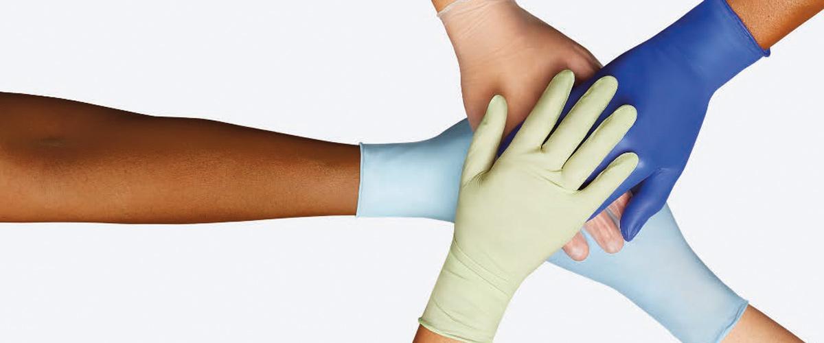 Medline exam gloves