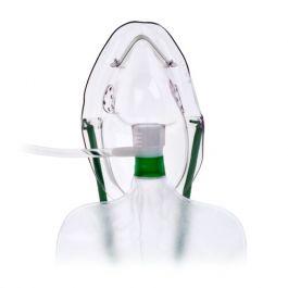 Broderskab Udelukke etc Hudson High-Concentration Elongated Oxygen Mask with Rebreathing Reservoir  Bag | Medline IE