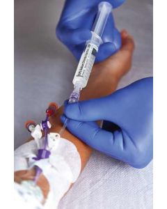 Jeringa precargada con soluci&oacute;n salina