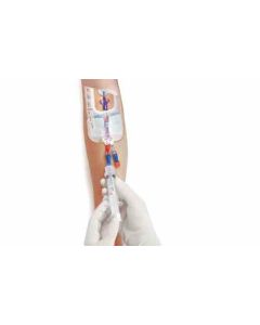 Jeringa precargada con solución salina con SwabCap®