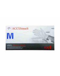 Guantes de examen de vinilo transparente Accutouch - MDS192075
