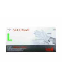 Guantes de examen de vinilo transparente Accutouch - MDS192076