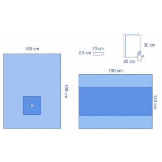 Set con Telo ORL Fenestrato in Eclipse®