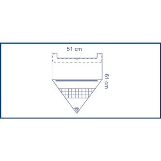 Invisishield Vloeistofopvangzak met Filter en Aftapkraan