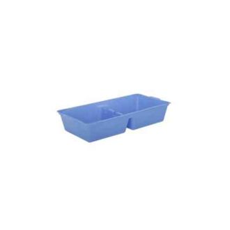 Plateau en plastique compartimenté