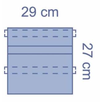 Sacca Porta Strumenti in Tessuto Non Tessuto Eclipse con 1 Scomparto