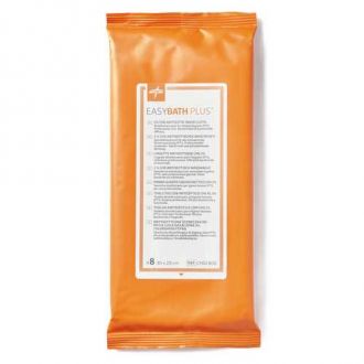 Lingettes nettoyantes antiseptiques pour patients EasyBath® PLUS