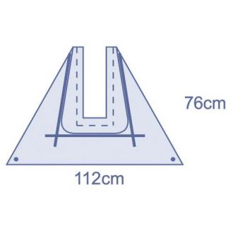 Invisishield® U-förmiger Schulterbeutel