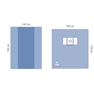 Set con Telo Oftalmico OPS™ in Advanced dotato di Film per Incisione Completo