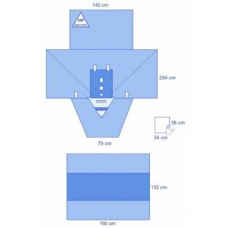 OPS™ Advanced TUR-Abdeckset mit großem Fenster