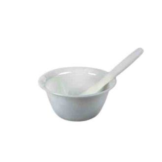 Bol à ciment et spatule