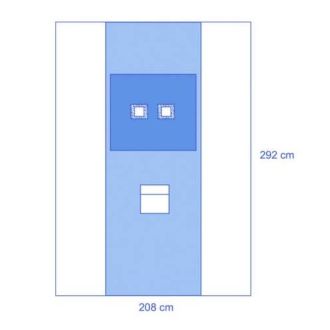 Eclipse® Reinforced Pacemaker Drape