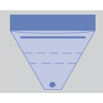 Invisishield Fluid Collection Pouch with Filter and Drain Valve