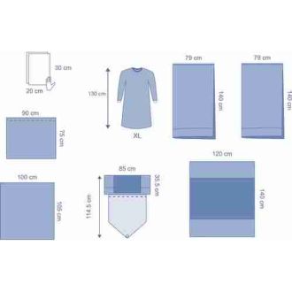OPS™ Essential Delivery Drape and Gown Pack