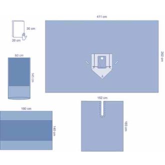 OPS™ Essential Beach Chair Shoulder Pack with Mayo Stand Cover
