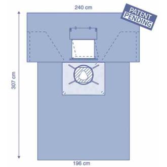 Campo para Cesariana Skin to Skin OPS™ Essential