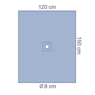 OPS™ Essential Small Fenestrated Adhesive Drape