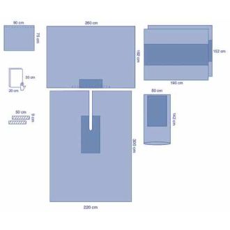 Pack 1 Com Abertura Reforçado e Com Cobertura de Mesa de Mayo OPS™ Essential