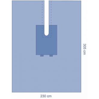 OPS™ Essential Reinforced Split Drape 1