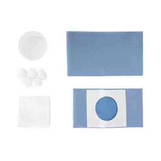 Essential Dressing Set with Fenestrated Drape