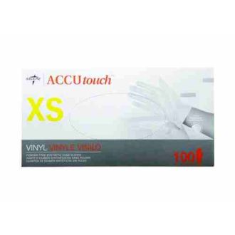 Accutouch Clear Vinyl Exam Gloves