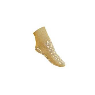 Calzini Antiscivolo Beige con Doppia Soletta