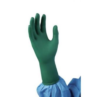 Gants chirurgicaux Encore Underglove en latex vert