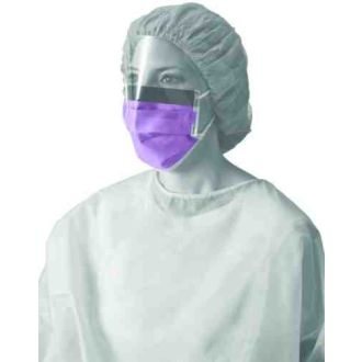 Máscara Cirúrgica com elásticos do Tipo IIR com Viseira