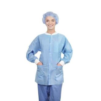 Soft Disposable Elastische Warm-Up Jacket met Lange Mouwen