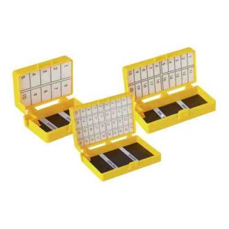 Boîte à aiguilles en bloc de mousse avec extracteur de lame