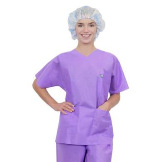 Ensemble de pyjama de bloc à usage unique Soft violet