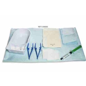 Set n°8 per la Sostituzione del Catetere con Guanti in Lattice e Siringa Glyco-SID®