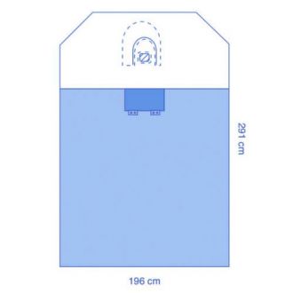OPS™ Advanced Ophthalmic Long Size Drape