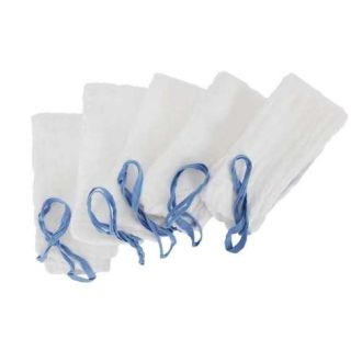 Compresses de laparotomie blanches, radio-détectables, 4 plis