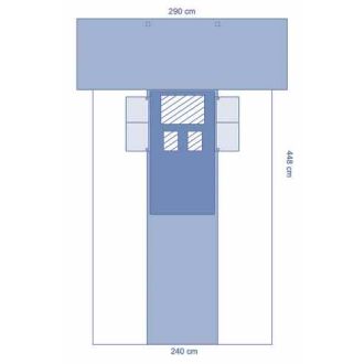OPS™ Ultimate Reinforced TAVI Drape
