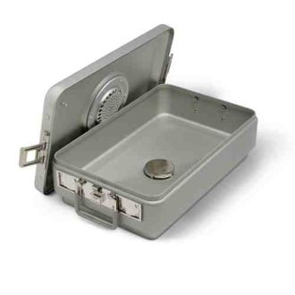 Steriset® Three-Quarter-Size Condensation Drain Container with Stainless-Steel Lid