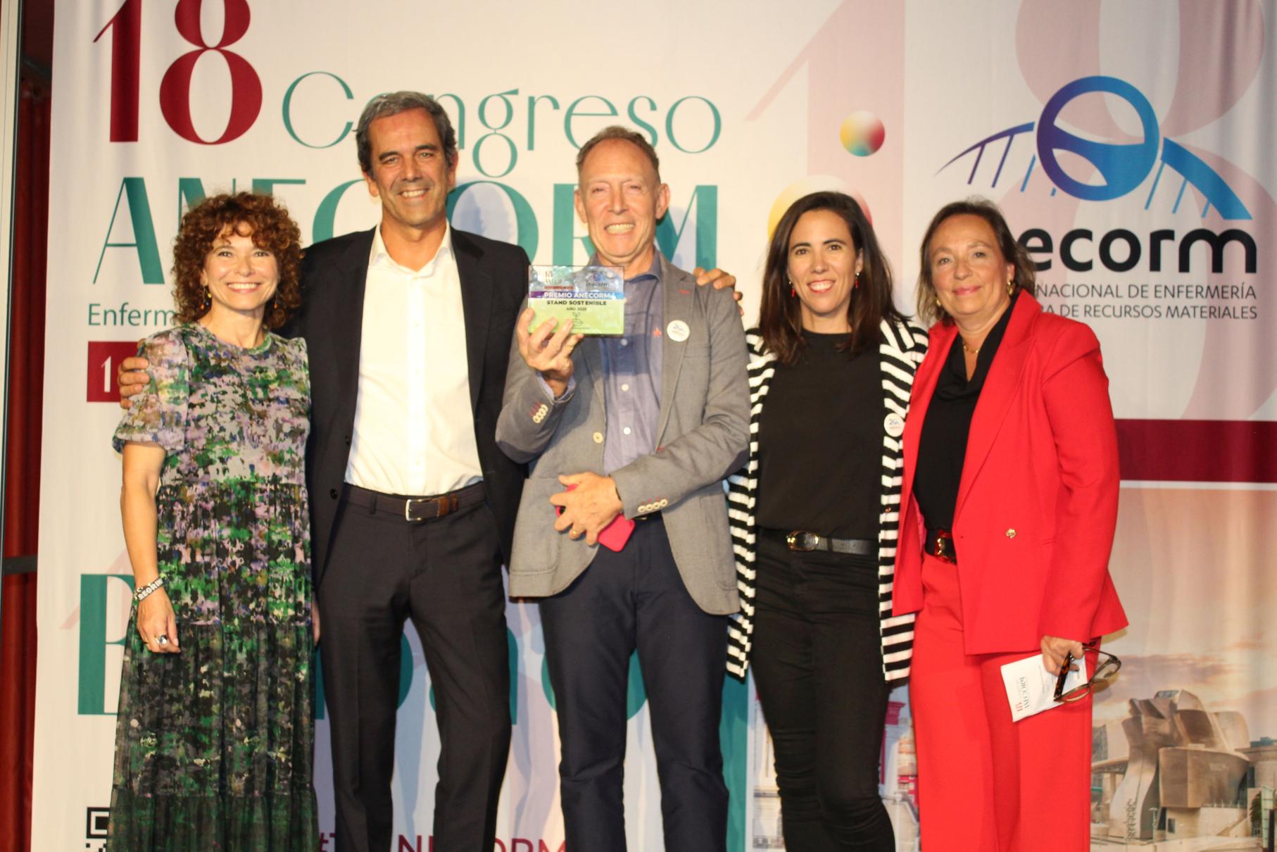 Le stand durable de Medline Europe remporte les plus grands honneurs au Congr&egrave;s ANECORM